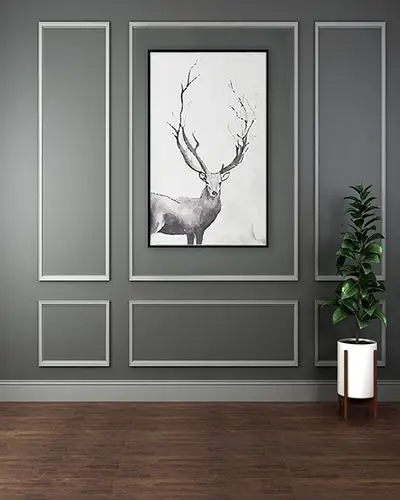 奥纳斯墙贴/装饰贴 直播背景墙9直播背景布3d立体装饰墙主播大气北欧