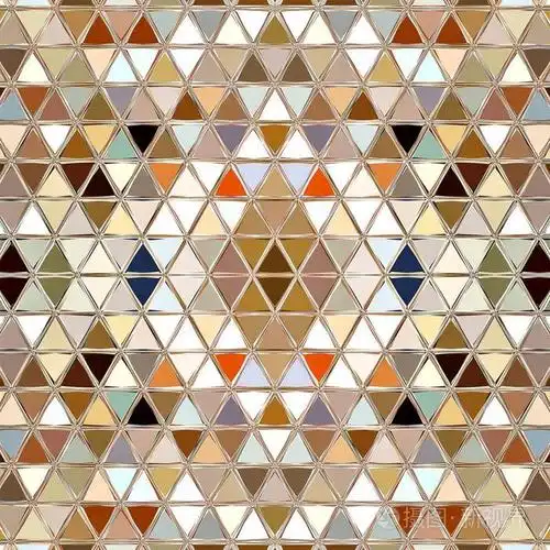 马赛克图案纹理背景装饰设计瓷砖. 图形.