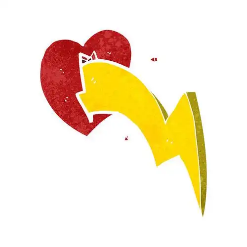 卡通,心形,闪电_高清图片_全景视觉