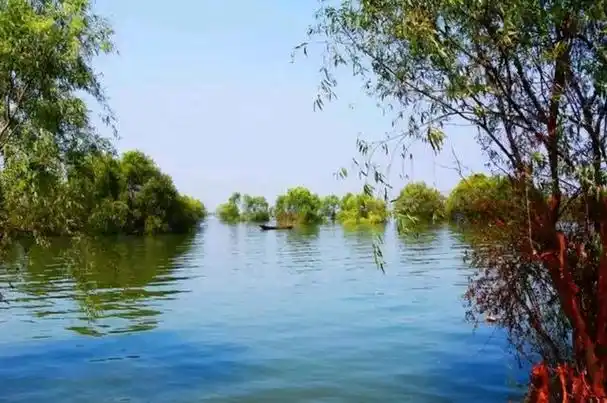 游客拍到湖南洞庭湖照片引起热议简直是中国的风水宝地