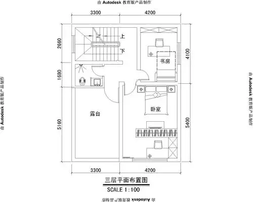 8米*7米农村住宅设计图(简单平面图)