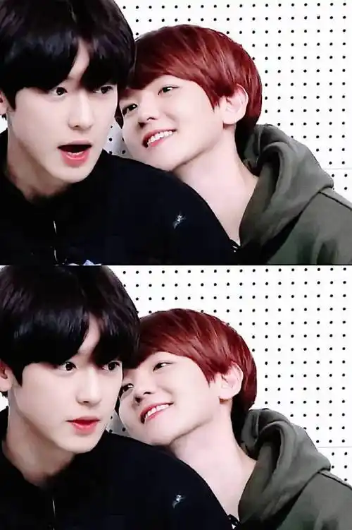 灿白#边伯贤.朴灿烈