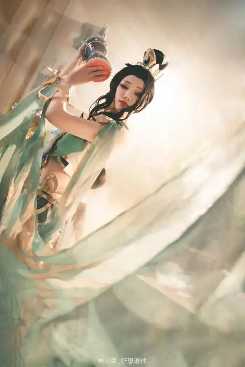 王者荣耀##cos##cosplay##最美coser##cos正片##貂蝉遇见胡旋##co