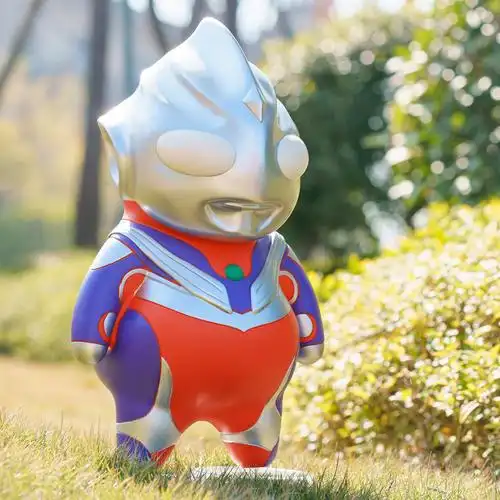 88gk肥宅胖奥特曼退休自制q版可爱恶搞礼物摆件手办玩具模型现货已售3