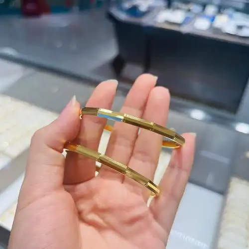 黄金手镯镜面金手镯亮瞎眼系列4