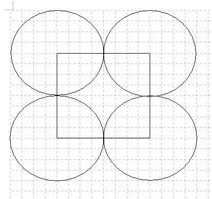 正方形a b c d的面积是64平方厘米a b c d分别是每个圆的圆心则这几个