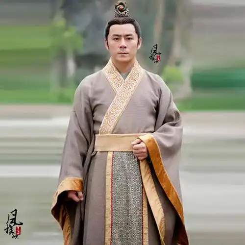 春秋战国影视古装秦朝男士汉服大臣丞相官员侠客民族服装