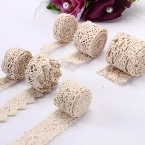 家柏饰(corated)5米花边辅料装饰 蕾丝带diy手工丝带材料花边蕾丝边衣
