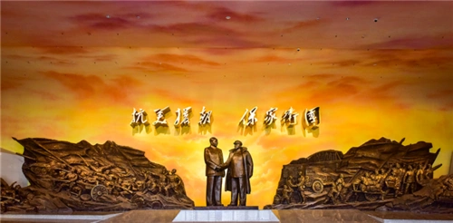 资料图:抗美援朝纪念馆序厅