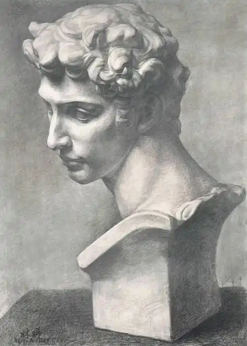 石膏像集 | 素描的高度_smdsart_声明_网络