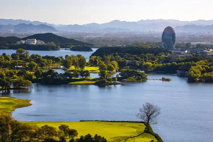 北京雁栖湖风光