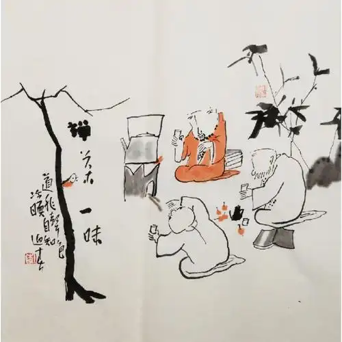 [原创]李迎春禅意小品画清赏