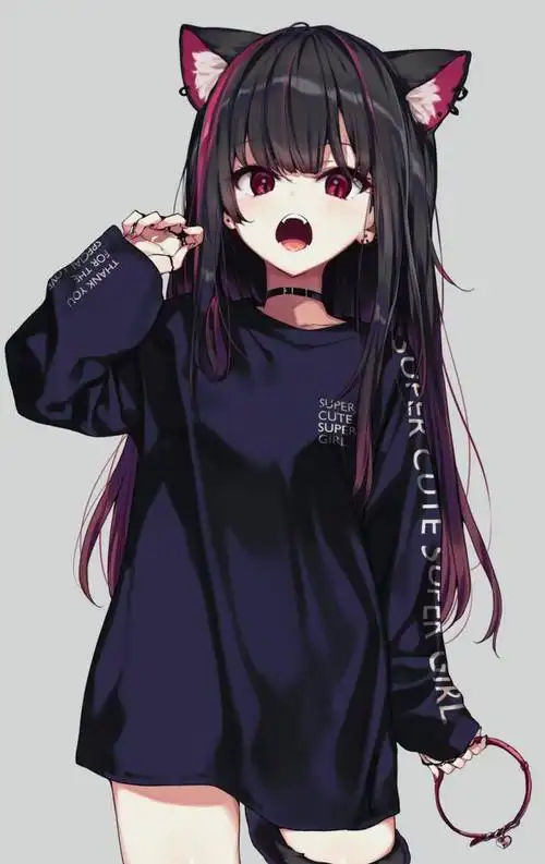 二次元国家地理 无内鬼,来点红挑染