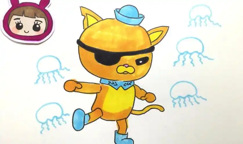 【可乐姐姐学画画】海底小纵队呱唧