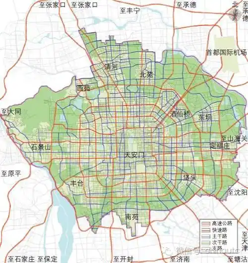 北京市中心城道路网规划实施评估与政策机制