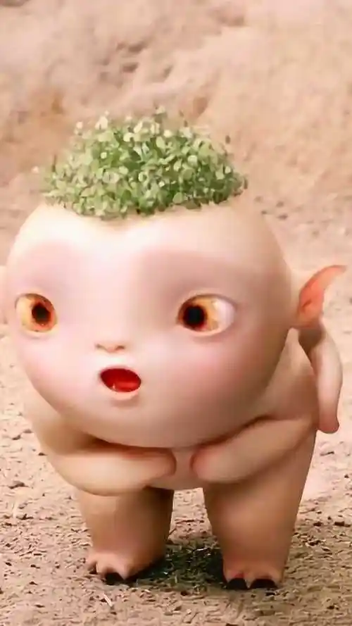 好喜欢胡巴样子超级可爱你们有没有也喜欢胡巴的