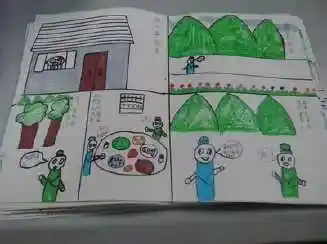 简单大方的过故人庄手抄报简单手抄报