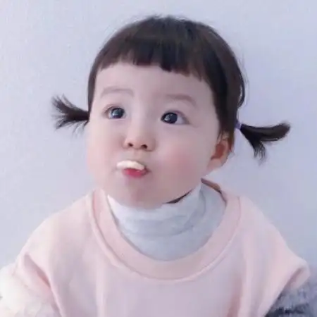 可爱萌娃头像小女孩漂亮的小萝莉