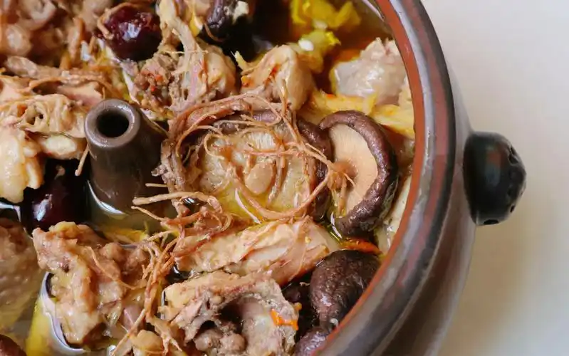 史上最简单国宴菜|0失误的云南名菜|云南三七汽锅鸡_哔哩哔哩_bili