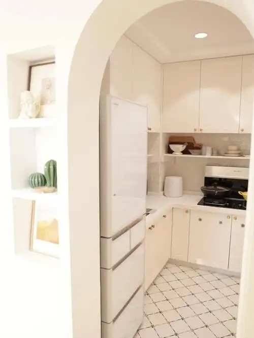 5平米开放式纯白厨房的大件好物