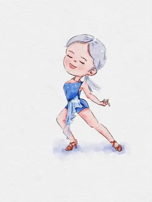 浪漫生活的记录者 #笔记灵感  #procreate绘画  #拉丁舞  #手绘