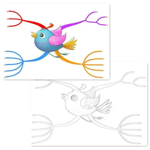 思维导图空白模板练习薄册语文数学学英语a4纸质课业本