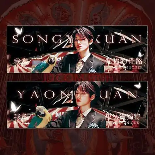 元气手幅宋亚轩刘耀文马嘉祺同款3d手幅pvc横幅应援 宋亚轩-3d手幅 (a