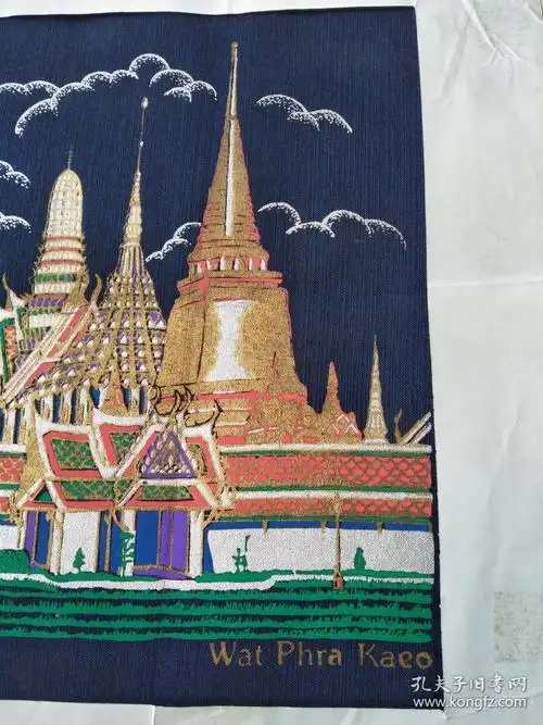 watphrakaeo玉佛寺(泰国)手绘画片6张