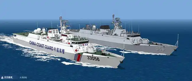 昙花一现的056型,上岗即转岗,服役不到十年就转为海警巡逻舰