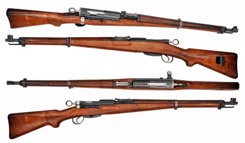 这些栓动步枪你绝对不会认为是98k,施密特·鲁宾系步枪那点事