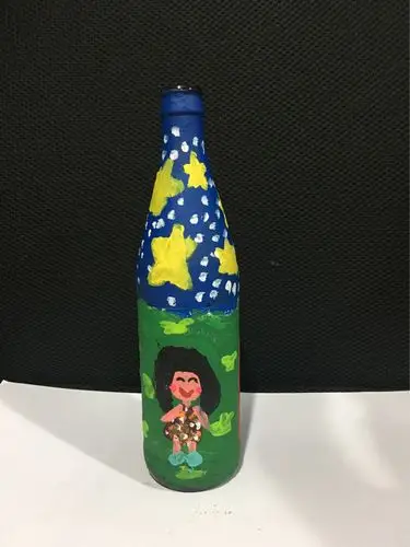 创意瓶子与对大树的创想