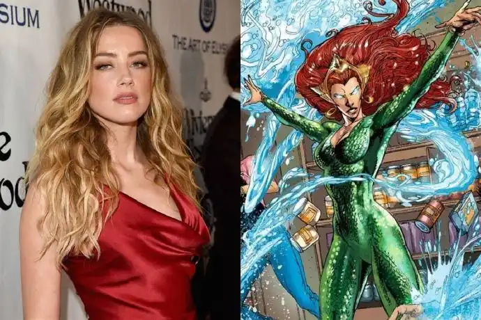 德普娇妻艾梅柏·希尔德(amber heard)加盟《正义联盟》 饰演海后湄拉