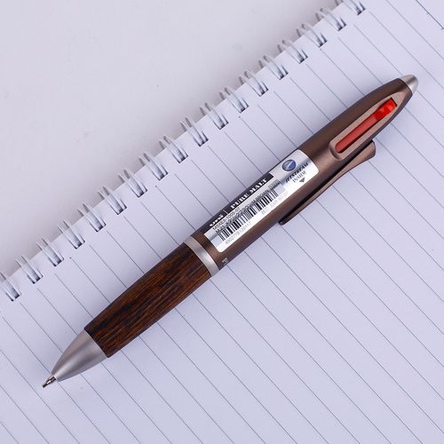 日本三菱多功能笔橡木握手复合笔 原子笔 自动笔 msxe3 1005 - 爱购网