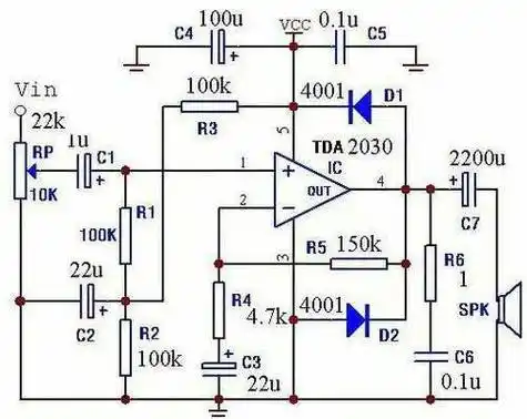 这种小功放的电路图有知道的吗?还有接法.
