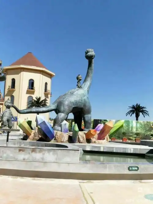 沙画甘肃兰州新区西部恐龙园 ,美到爆!你,准备好了吗? - 美篇