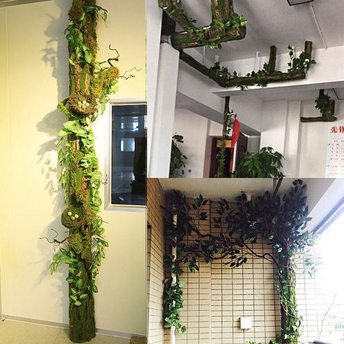 仿真树皮管道包下水管装饰遮挡包柱子阳台煤气燃气管暖气管假管子