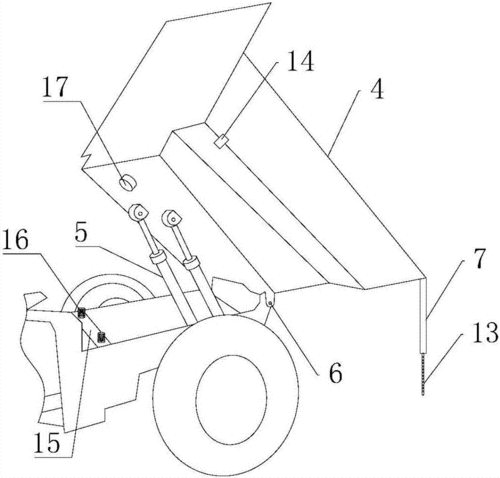四驱翻斗车的制作方法与工艺