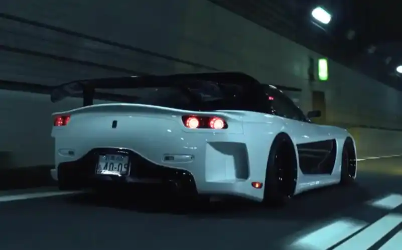 速度与激情 韩的经典漂移座驾马自达rx-7_哔哩哔哩_bilibili