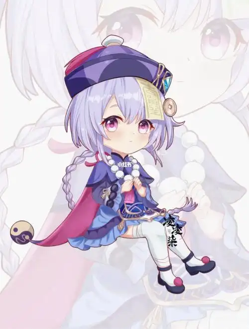 画个可爱的原神七七