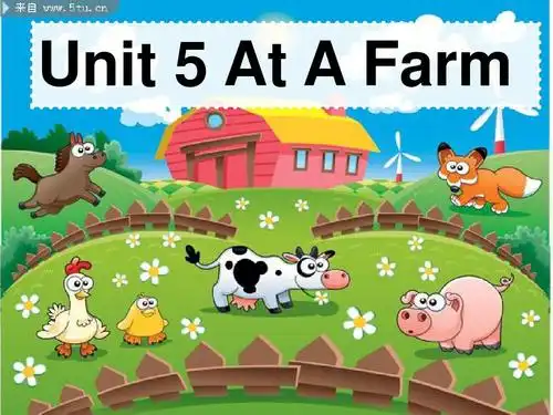 小学四年级英语unit6 at a farm课件ppt