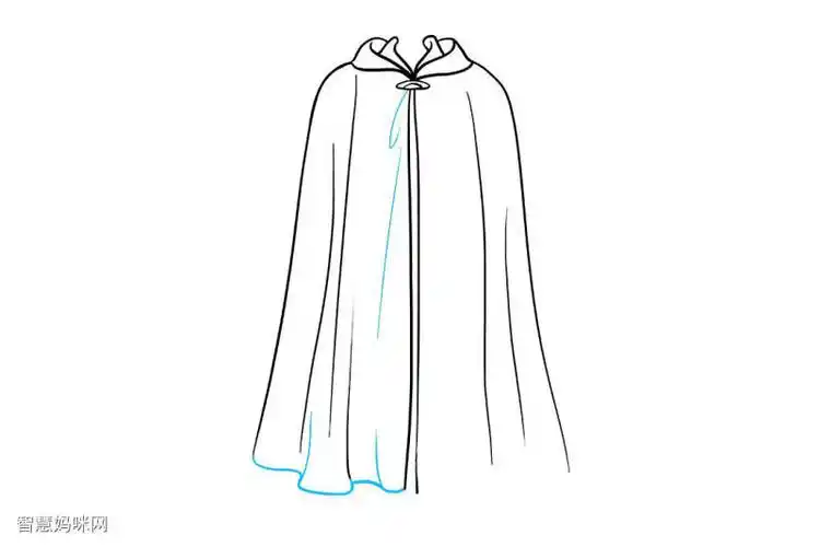 披风怎么画