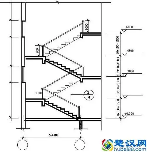 (3)楼梯细部节点构造