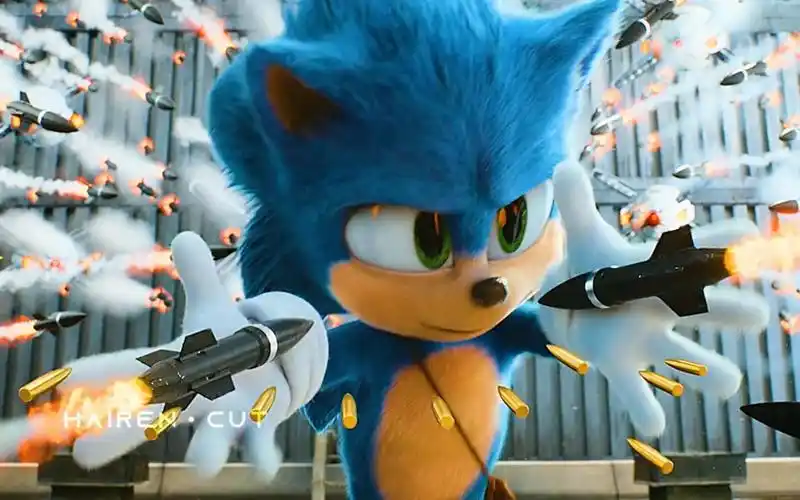 速度比闪电侠还快的刺猬,导弹飞到脸前了还丝毫不慌!