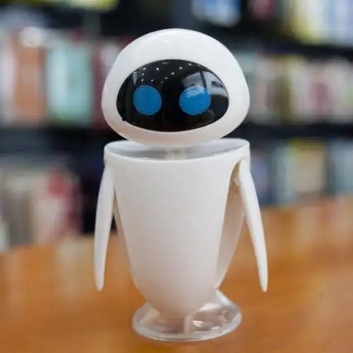 机器人总动员 瓦力wall-e 伊娃做旧关节可动汽车摆件手办公仔盒装