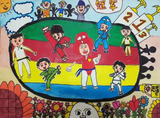 1907班  汤振航  《跆拳道争霸赛》