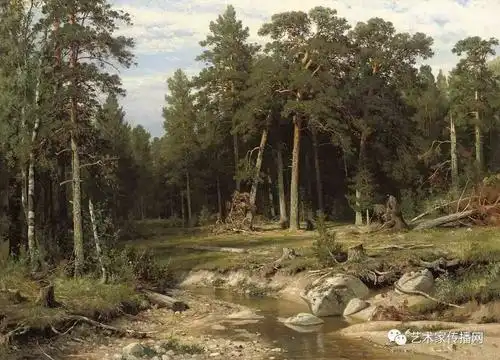 油画风景之王——希什金高清200张_艺术家传播网_零二七艺考