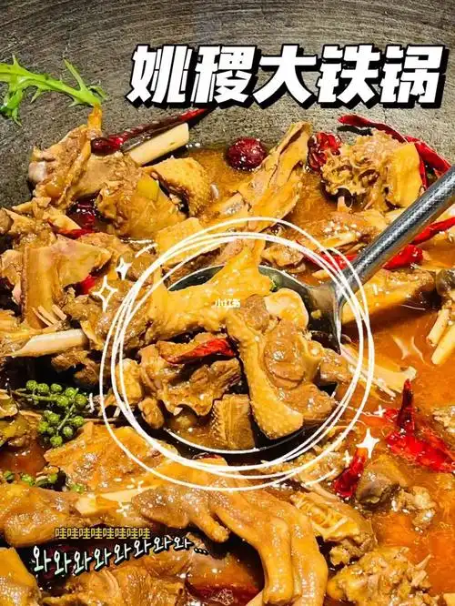 姚稷大铁锅沉浸式体验东北风首选炖大鹅