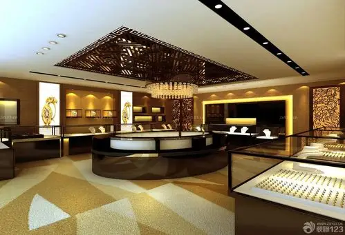 经典商场专柜玻璃展示柜设计图片2020_设计456装修效果图