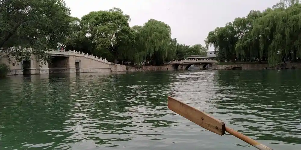 颐和园划船