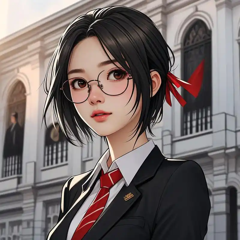 99996992 女律师的专业头像 作为一名专业的女律师,一个合适